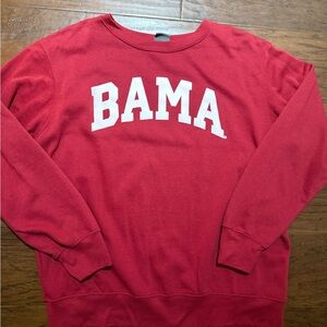 Red BAMA Crewneck Sweatshirt